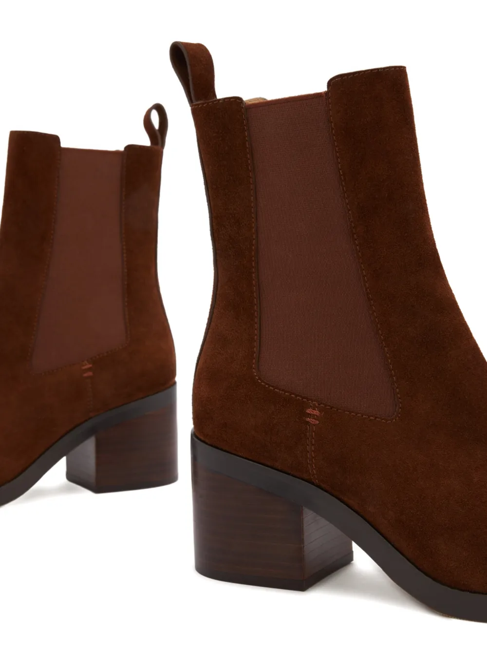 Odissì Grace gestapelde Chelsea laarzen Bruin