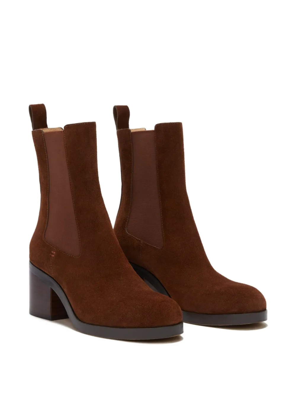 Odissì Grace gestapelde Chelsea laarzen Bruin