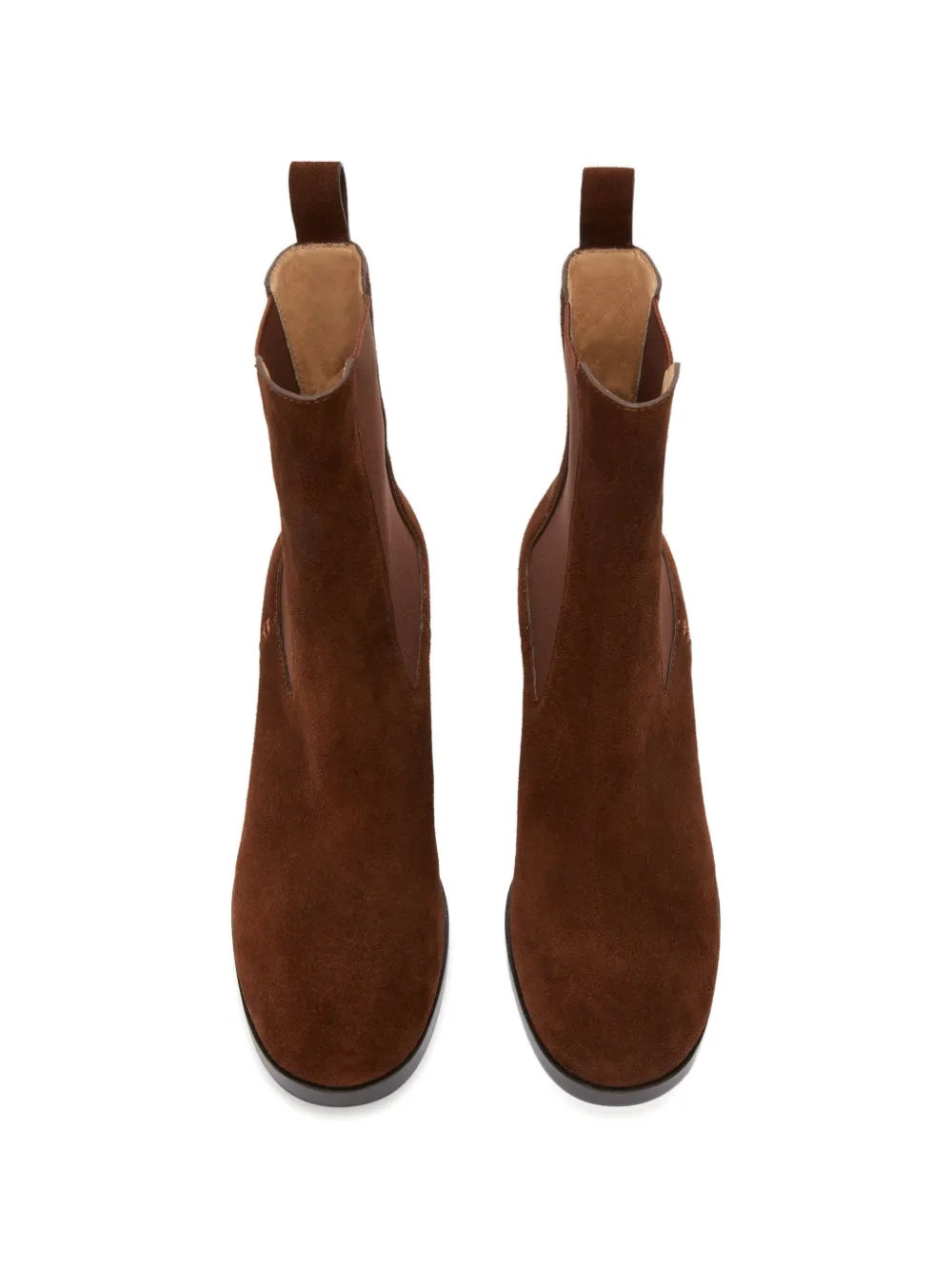 Odissì Grace gestapelde Chelsea laarzen Bruin