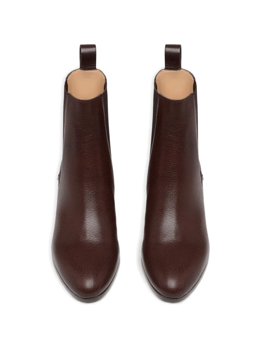 Odissì Ella leren enkellaarzen Bruin