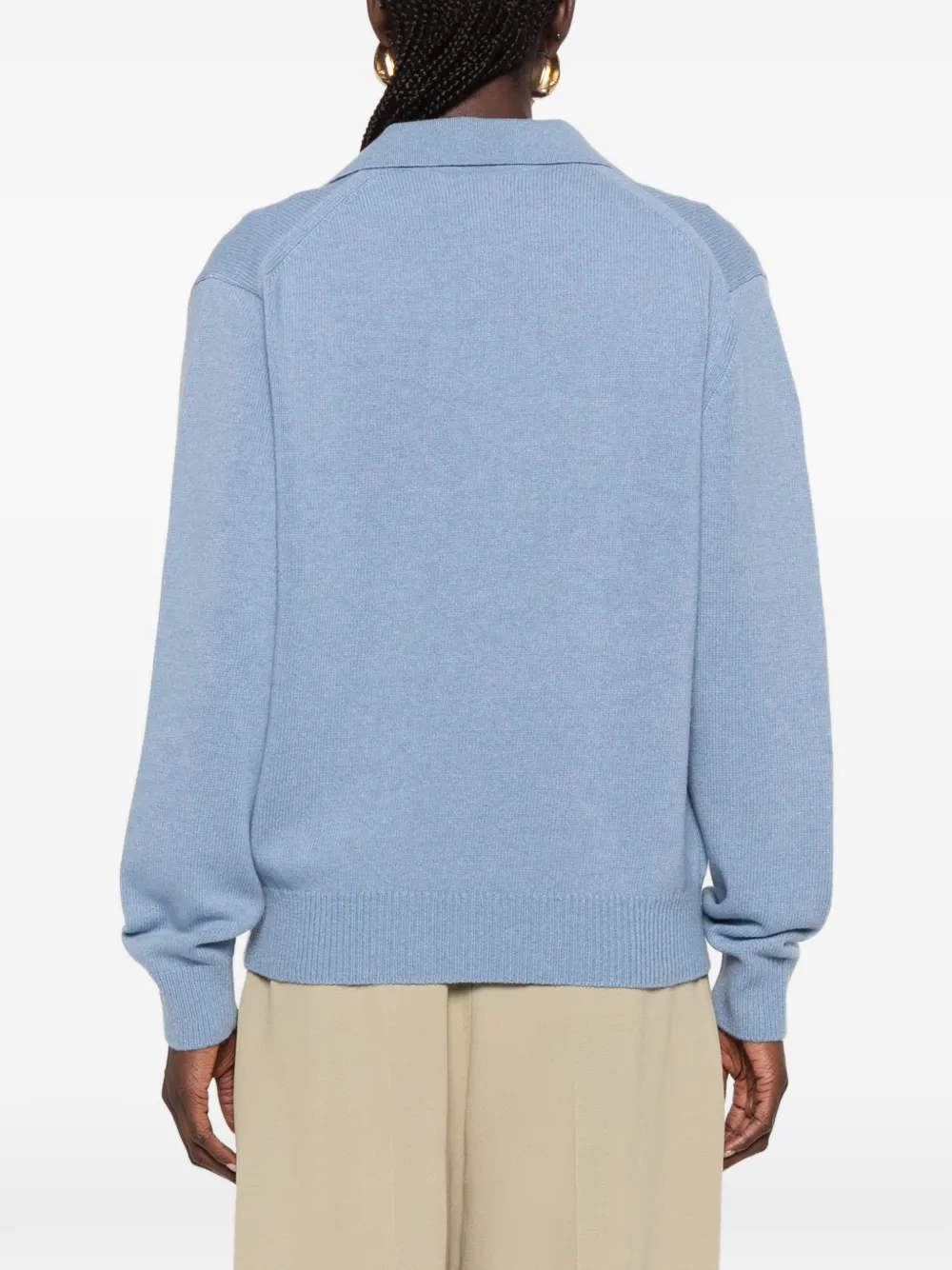 Victoria Beckham Trui met polokraag Blauw
