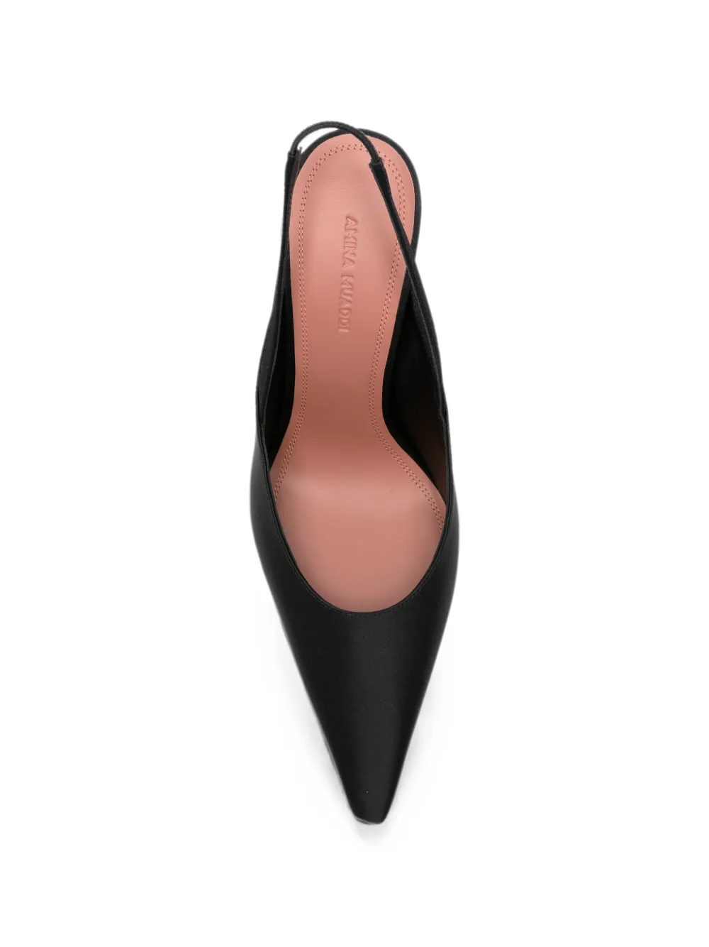 Amina Muaddi Felicia slingback pumps Zwart