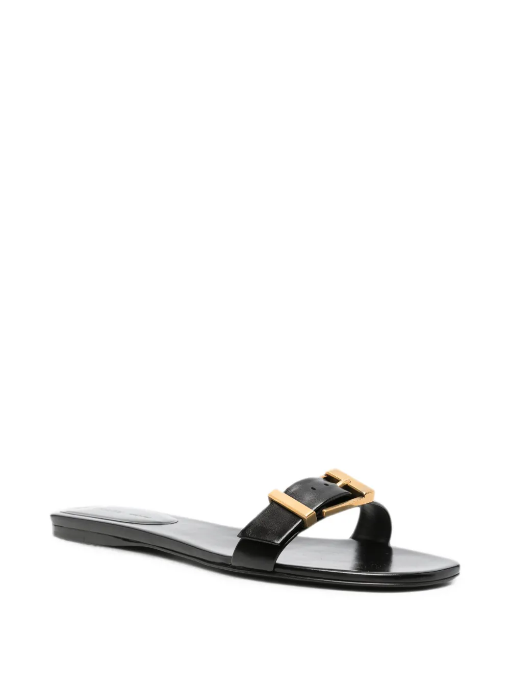 KHAITE Manhattan sandalen met gespbandje Zwart