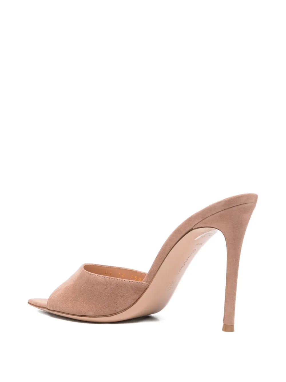 Gianvito Rossi Elle pointed-toe sandals Roze