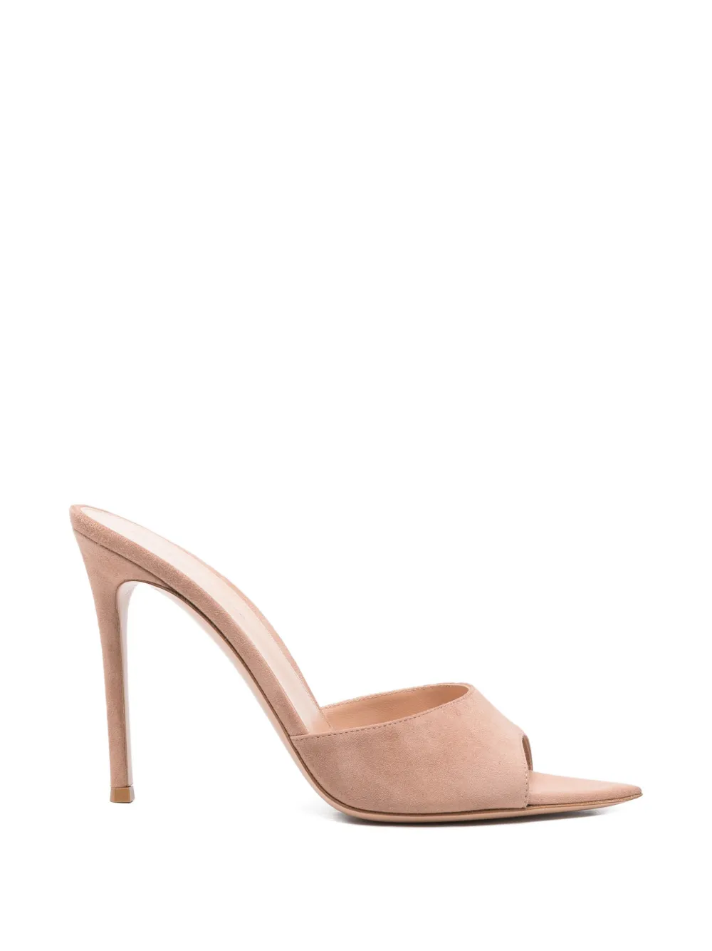 Gianvito Rossi Elle pointed-toe sandals Roze