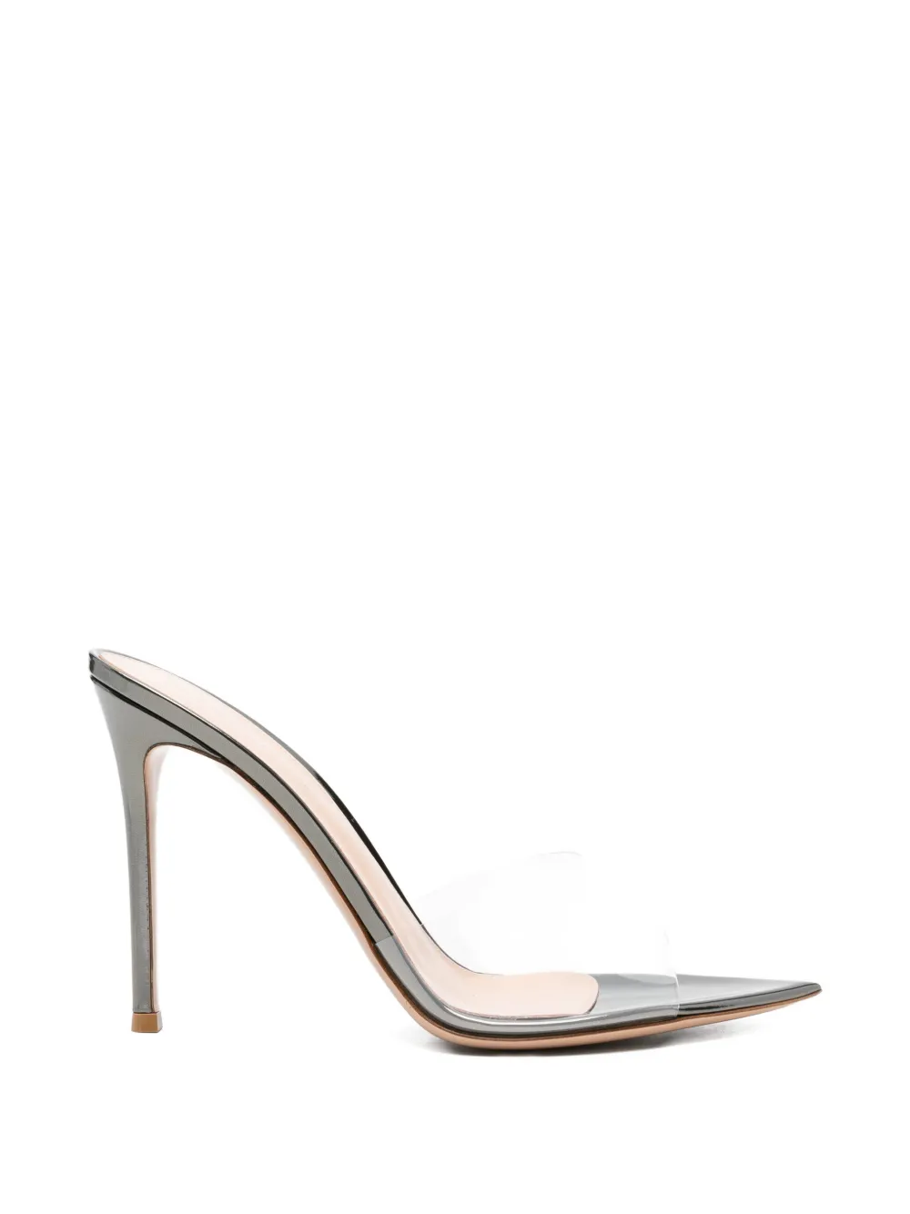 Gianvito Rossi 120 mm pumps met doorzichtig bandje Wit