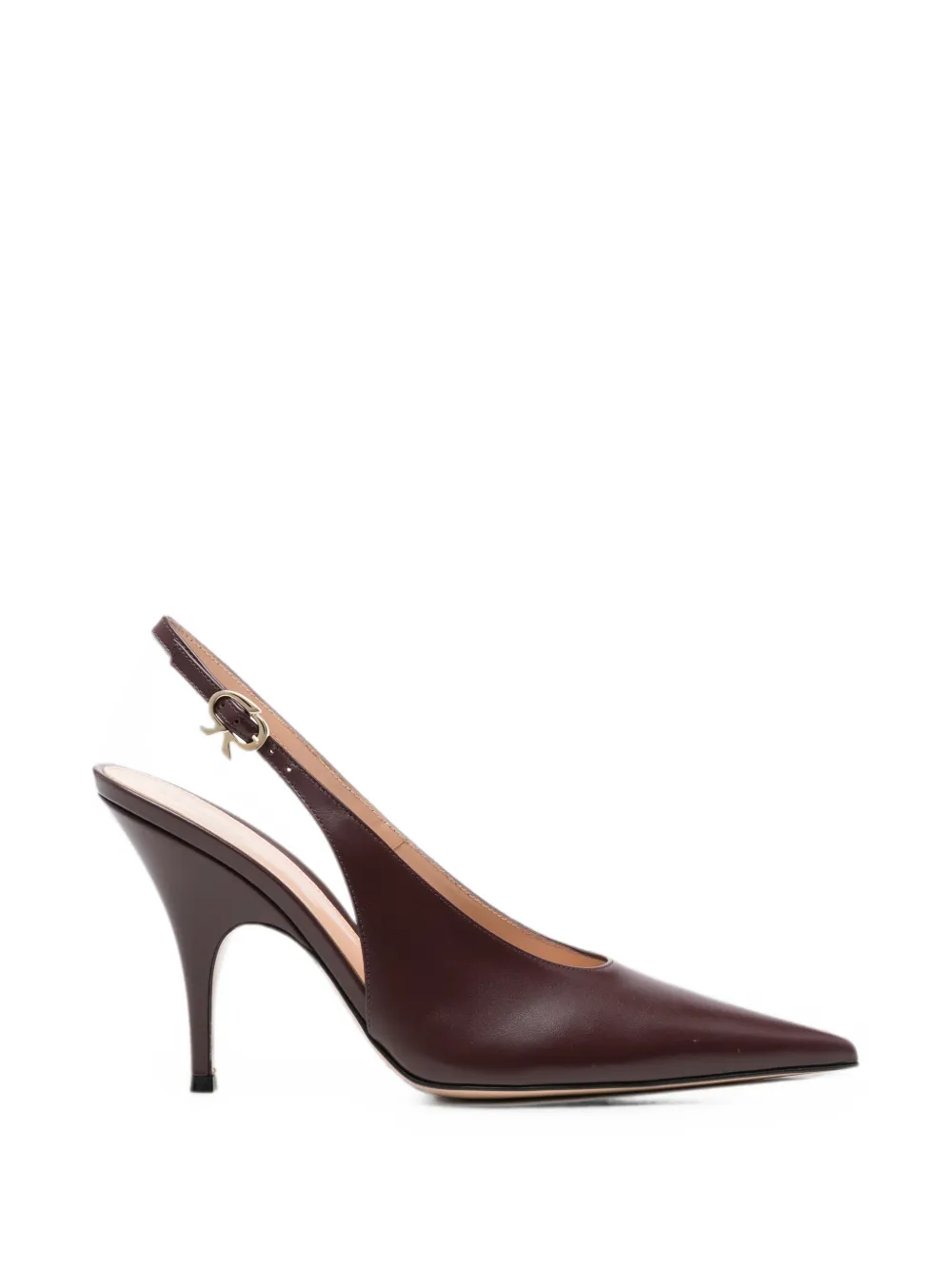 Gianvito Rossi Sofia slingback heeled pumps Rood