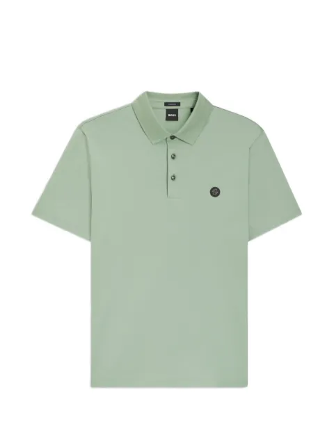 BOSS logo-detail polo shirt