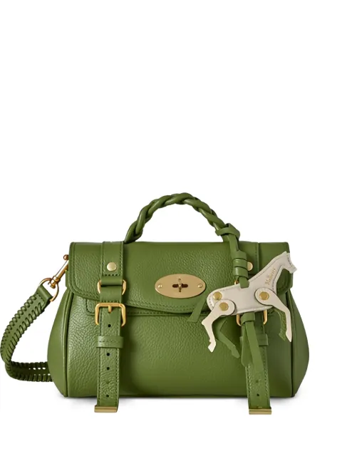 Mulberry Mini Alexa horse charm crossbody bag