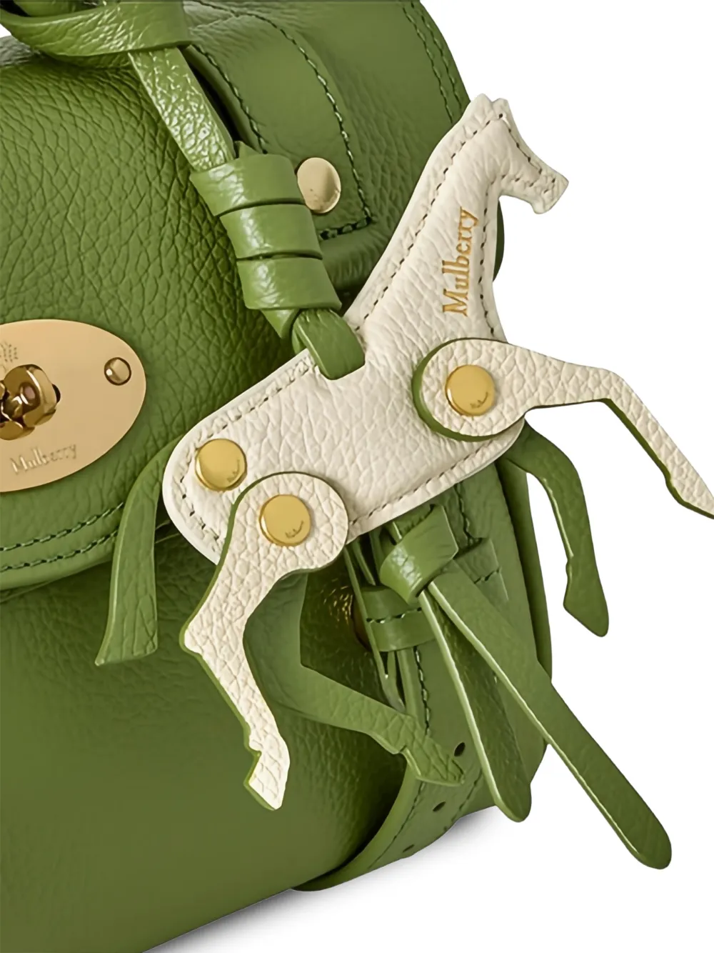 Mini Alexa Horse Charm Crossbody Bag