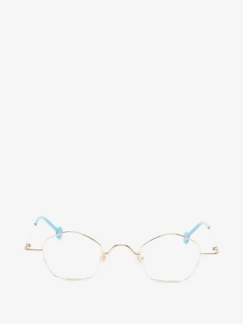 L.A. EYEWORKS Casoni geometric-frame glasses