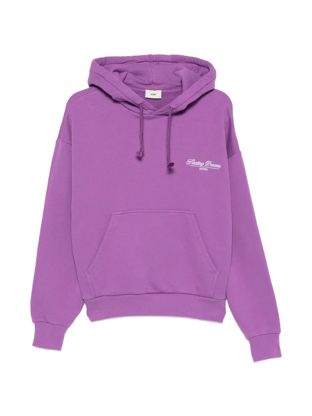 Autry logo-embroidered hoodie - Viola