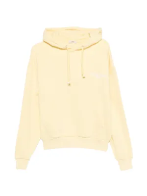 Autry zip-up Logo Hoodie | Yellow | FARFETCH