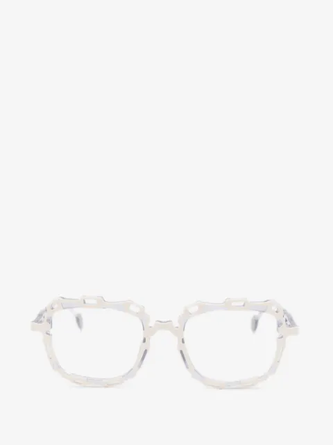 L.A. EYEWORKS Catena geometric-frame glasses
