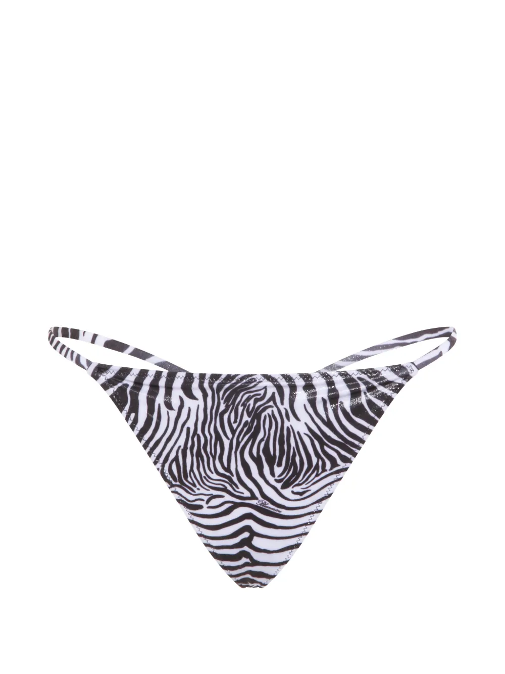 Blumarine animal-print bikini buttom - Weiß