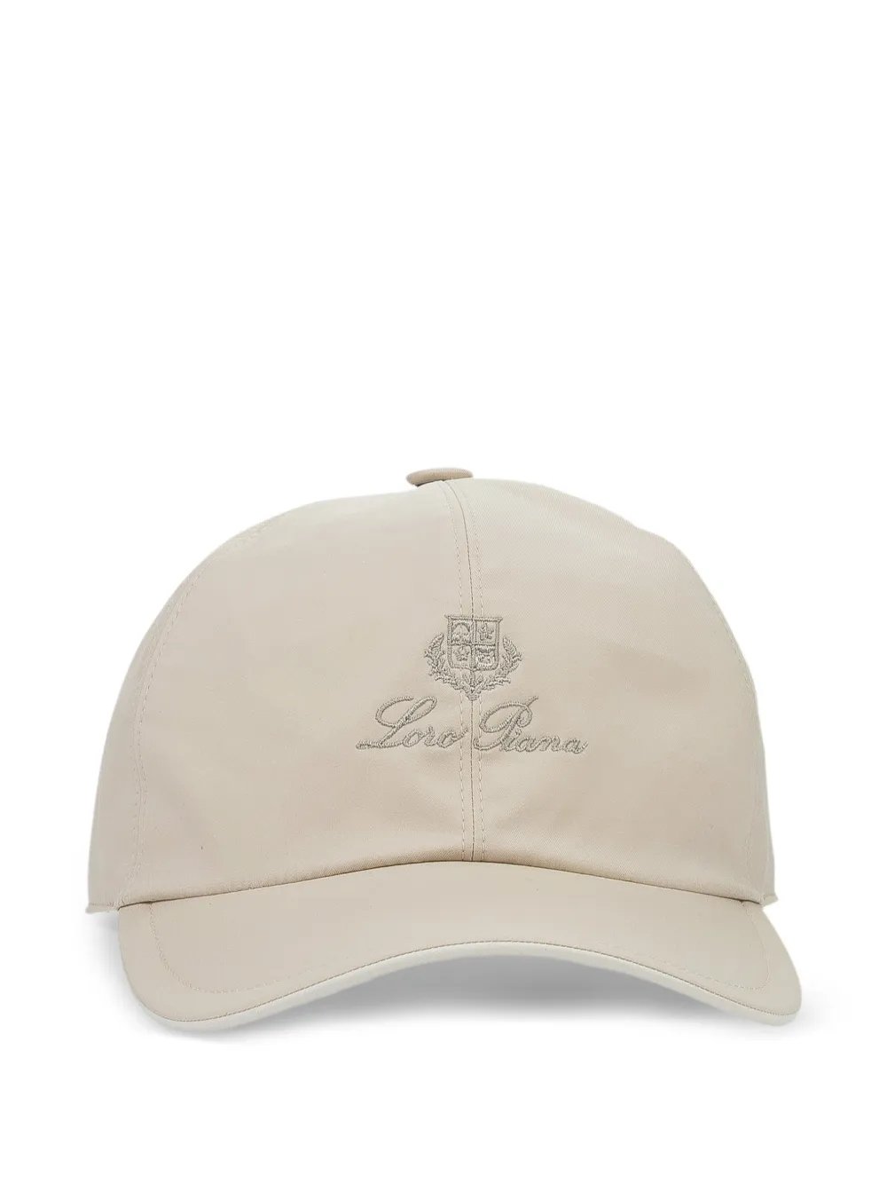Loro Piana bicolor baseball cap - Toni neutri