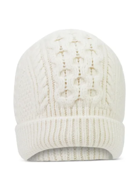 Loro Piana cable-knit beanie