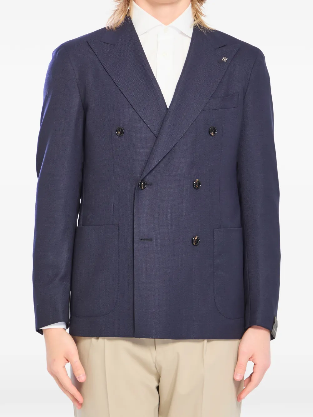 Tagliatore double-breasted jacket - Blu