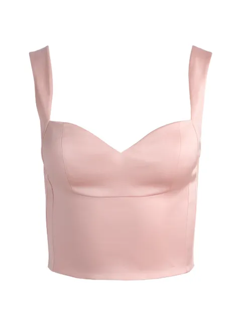 alice + olivia Eve seamed bustier top