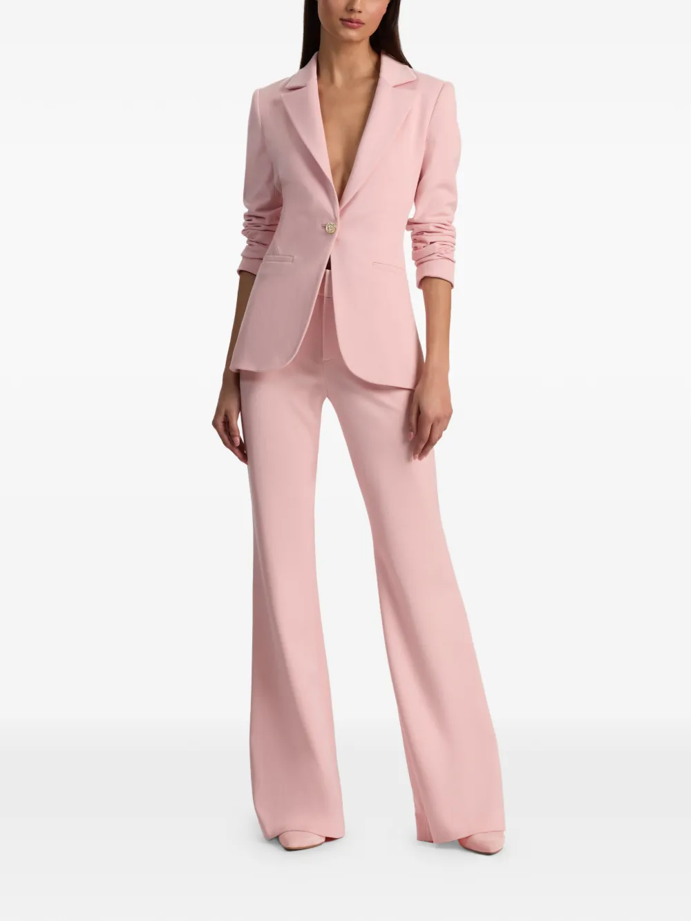  Alice + Olivia Blake Fitted Blazer - Pink 