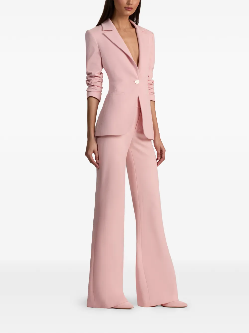 Alice + Olivia Blake Fitted Blazer - Pink 