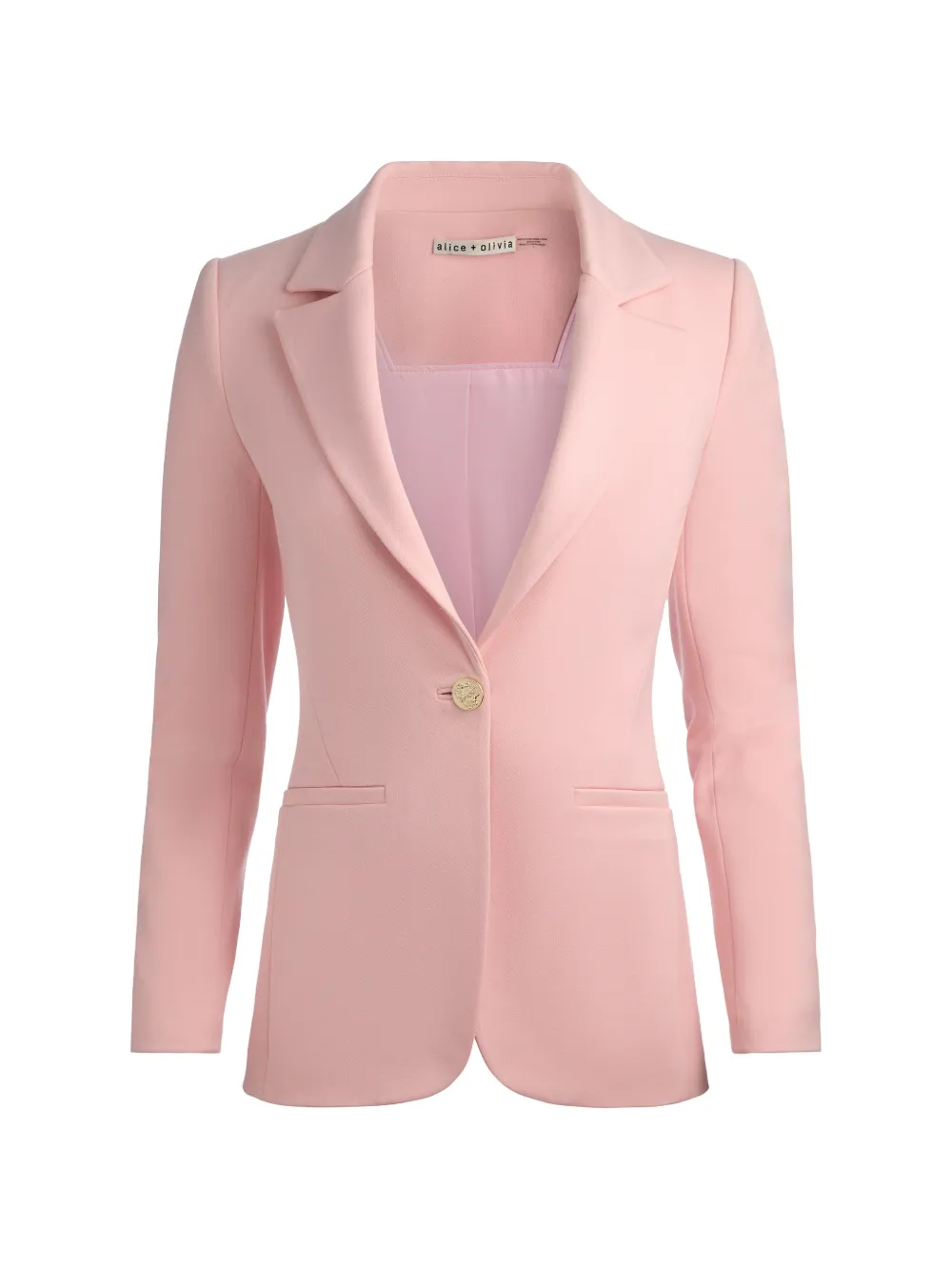 alice + olivia Blake fitted blazer - Rosa
