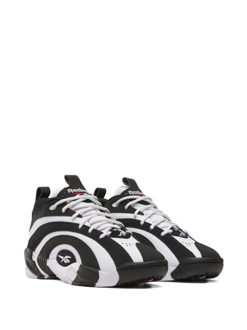 Reebok Shaqnosis Low basketbal sneakers Zwart
