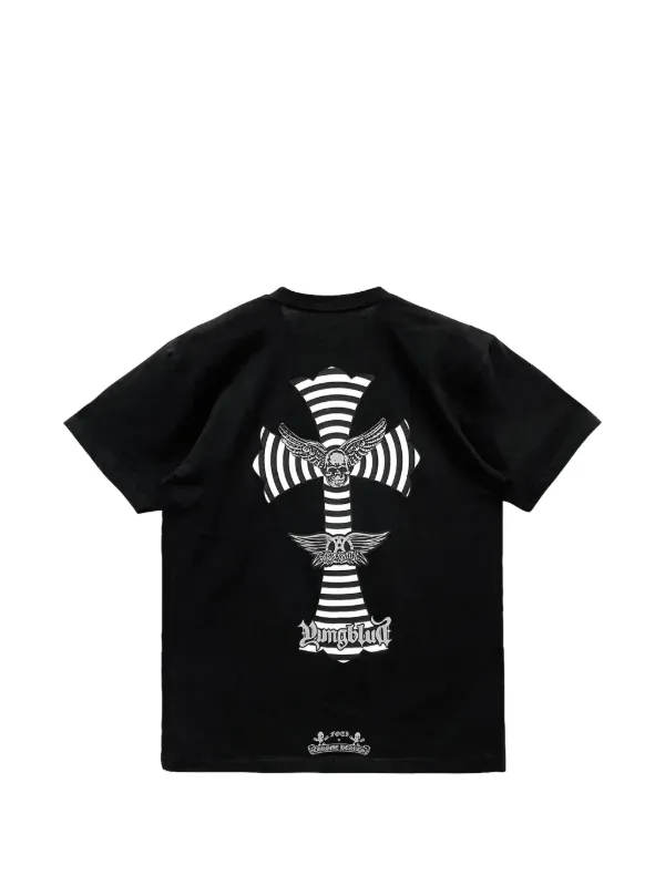 Chrome Hearts Foti Yungblud Aerosmith Tシャツ | ブラック | FARFETCH JP