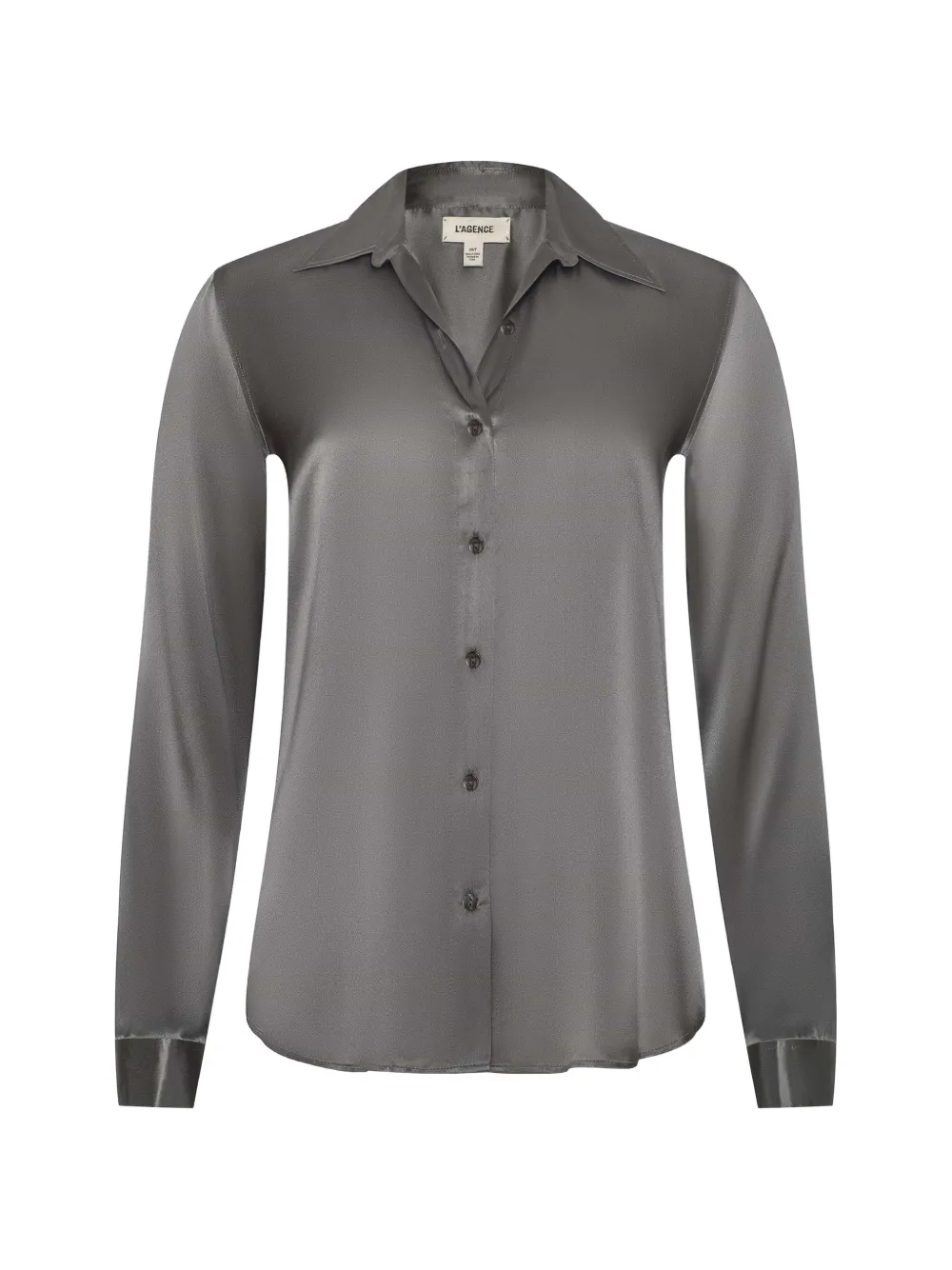 L'Agence Tyler long-sleeve button shirt - Grigio
