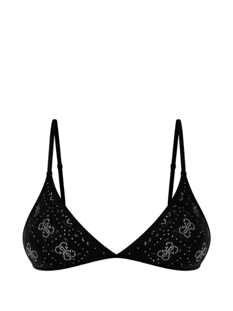 GUESS USA brasier estilo triángulo con detalle