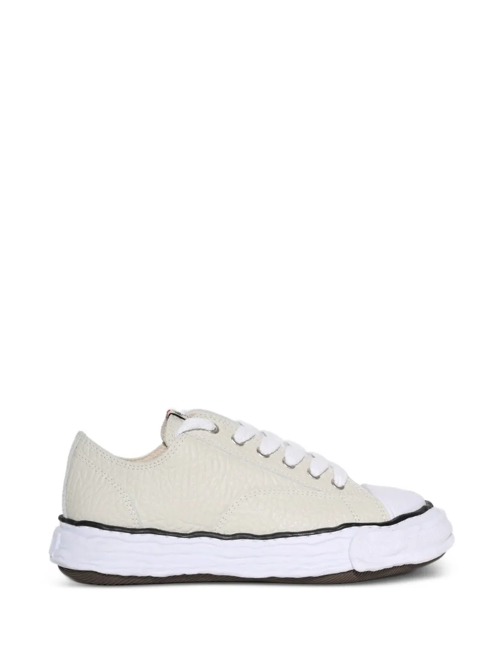 Maison MIHARA YASUHIRO Monster leren sneakers Beige