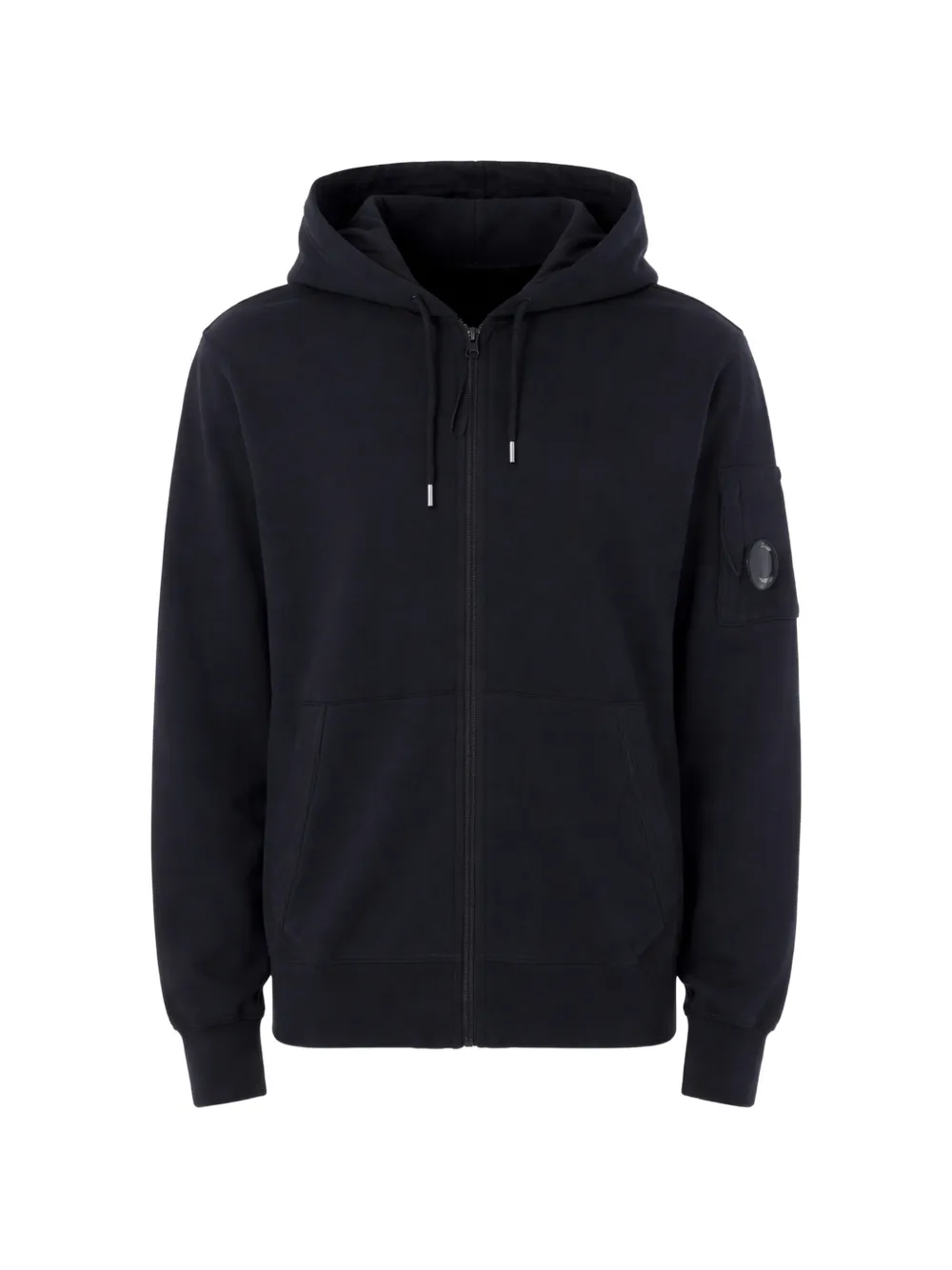 C.P. Company Lens-detail zip-up hoodie - Blu