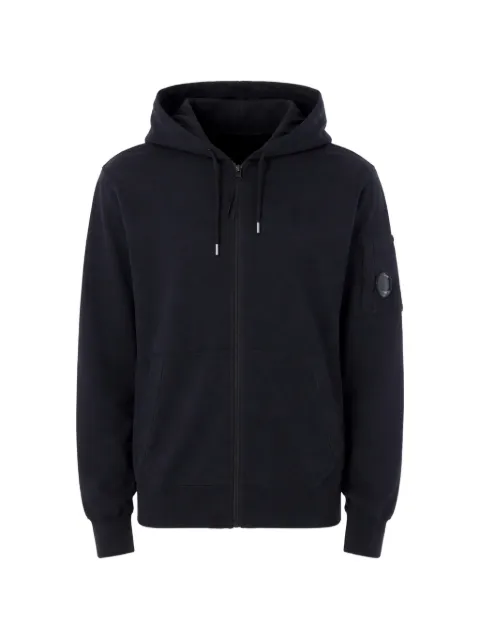 C.P. Company hoodie con cierre y detalle Lens