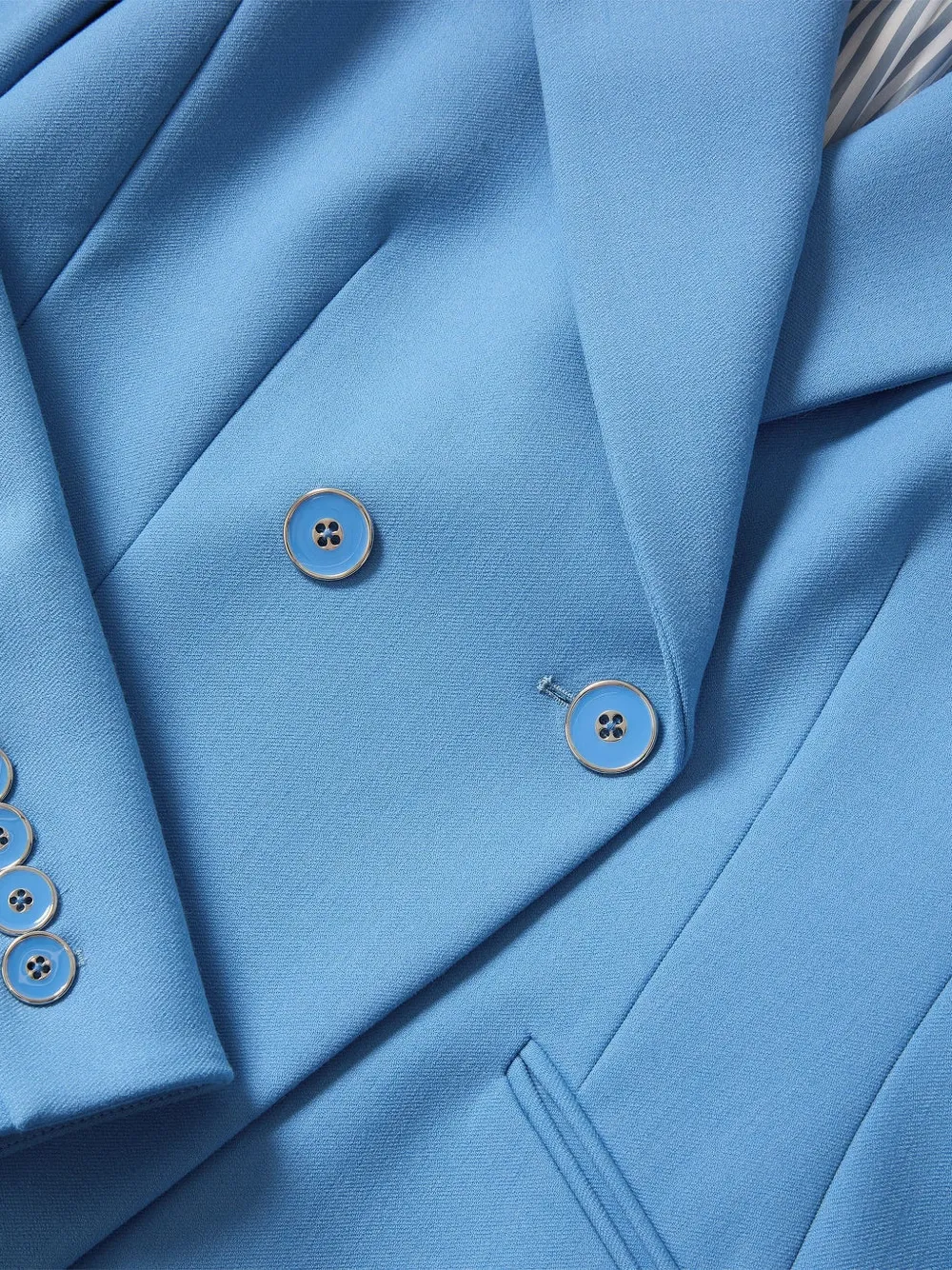  Veronica Beard Amos Dickey Blazer - Blue 