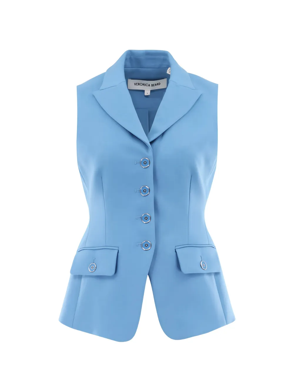 Veronica Beard Benny waistcoat - Blu