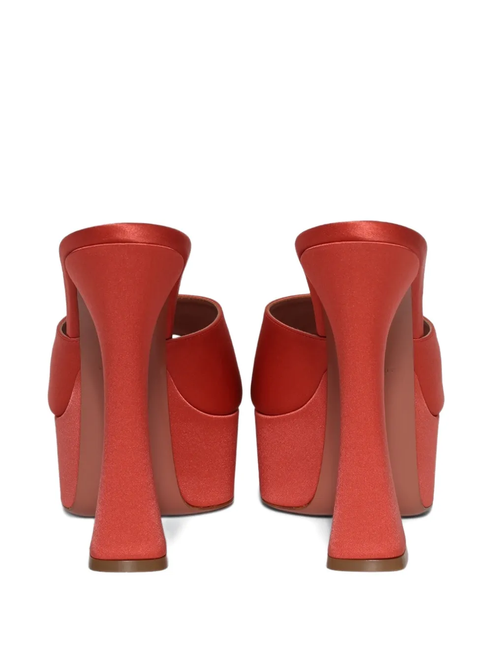 Amina Muaddi Dalida sandalen Rood