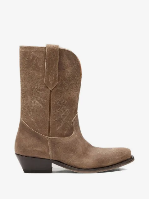 Golden Goose bottines Wish Star à petit talon