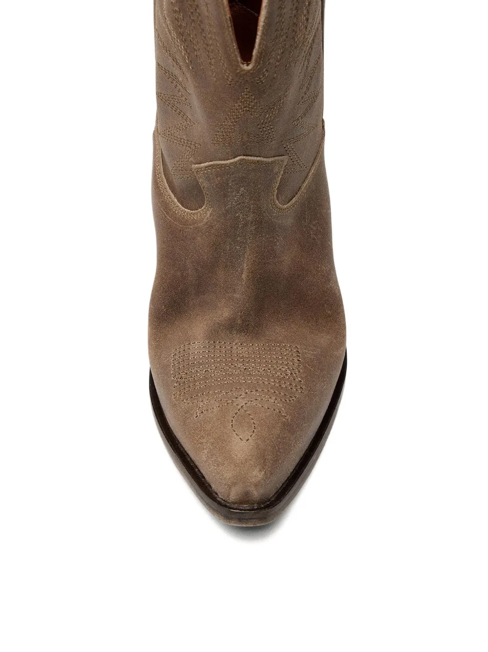 Golden Goose Wish Star laarzen met lage hak Grijs