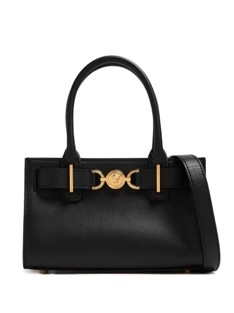 Versace Medusa leather tote bag