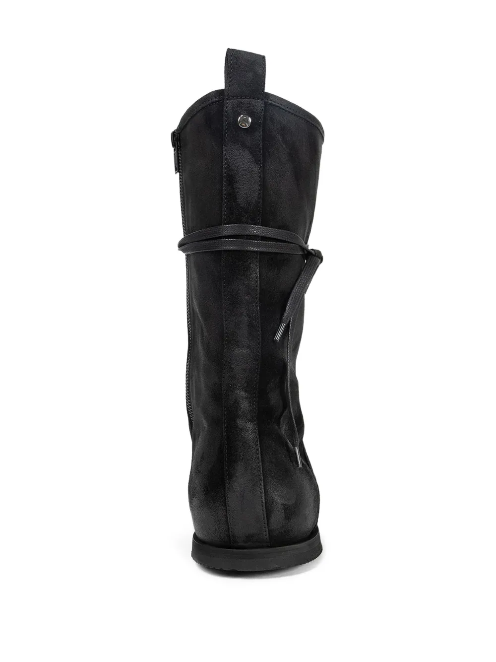 Ann Demeulemeester Fides suède sneakers Zwart