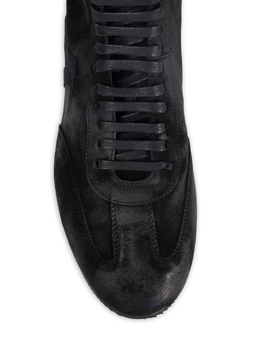 Ann Demeulemeester Fides suède sneakers Zwart