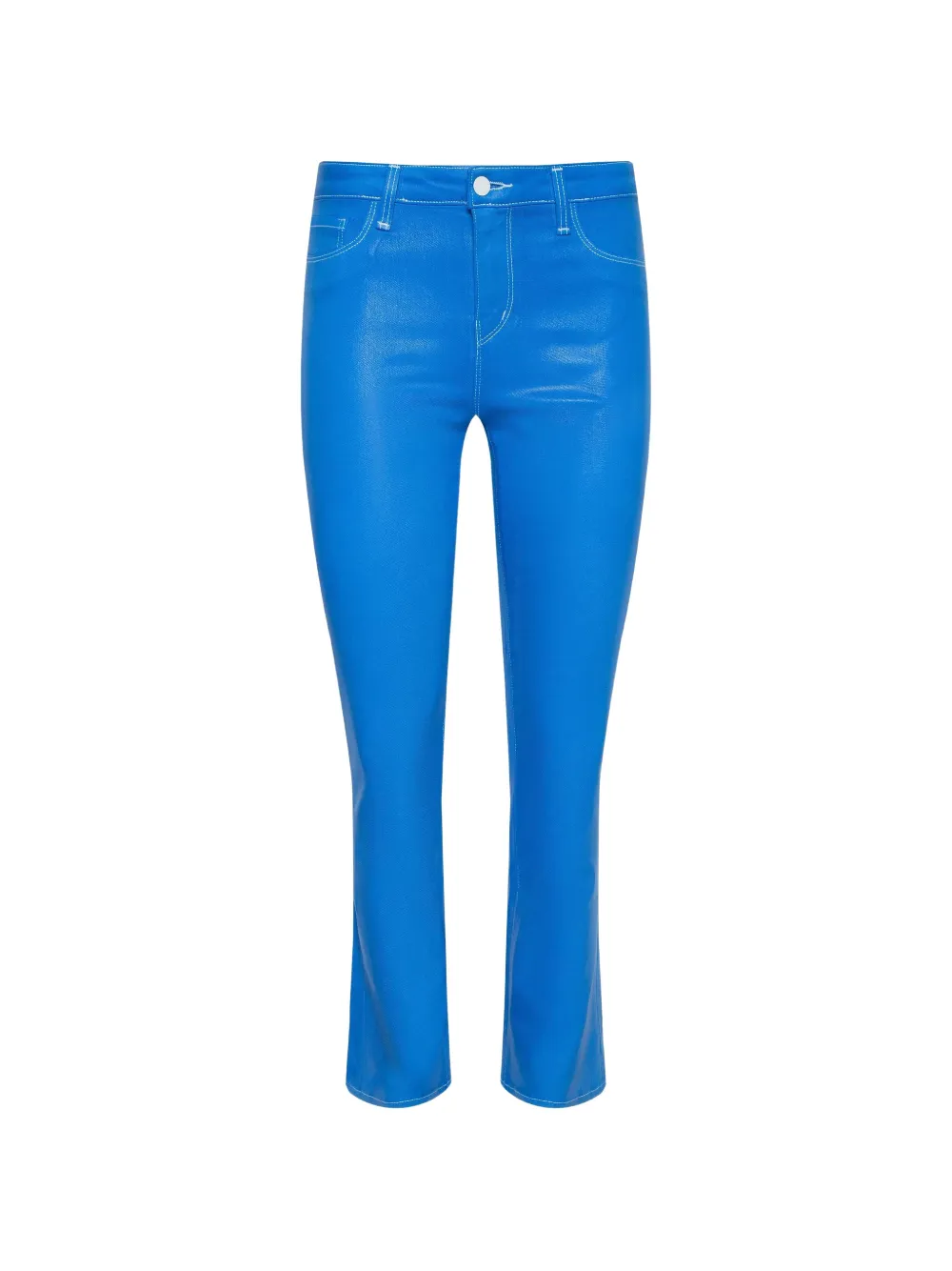 L'Agence Tati high rise crop jeans - Blu