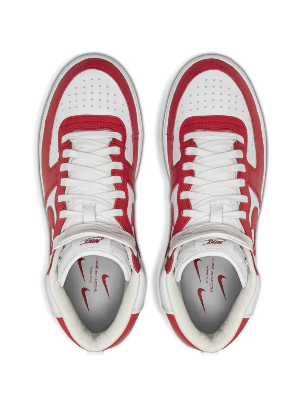 Nike x Comme Des Garçons Homme Plus sneakers met vlakken Wit