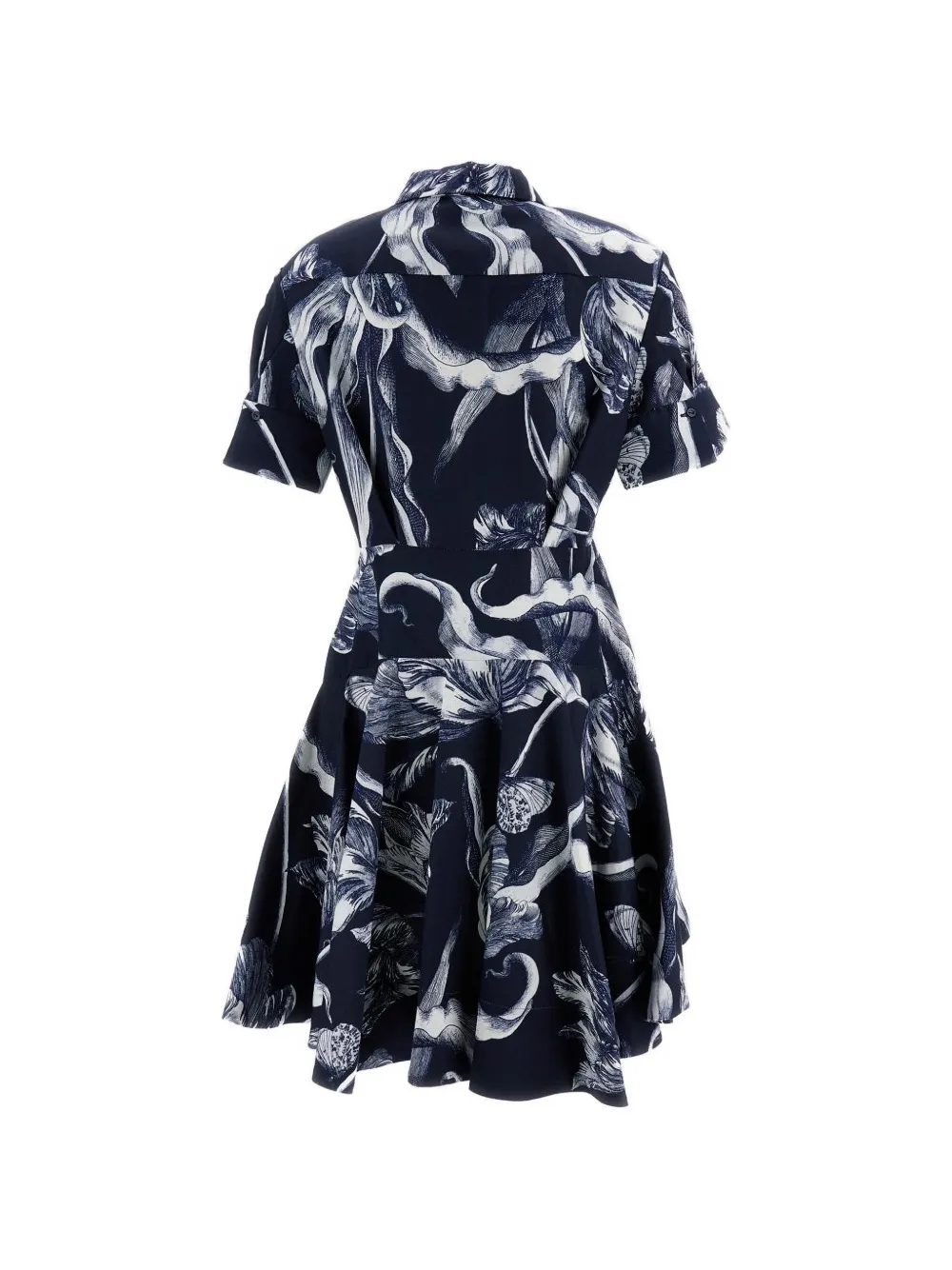 ERDEM Jurk met bloemenprint Blauw