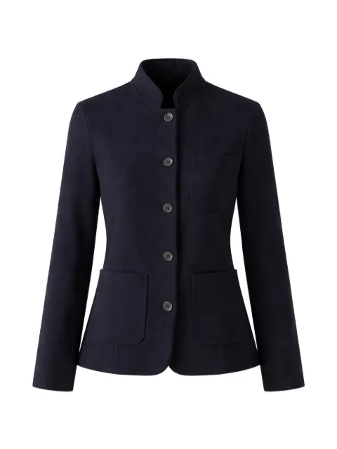 PATRICK ASSARAF mandarin-collar jacket