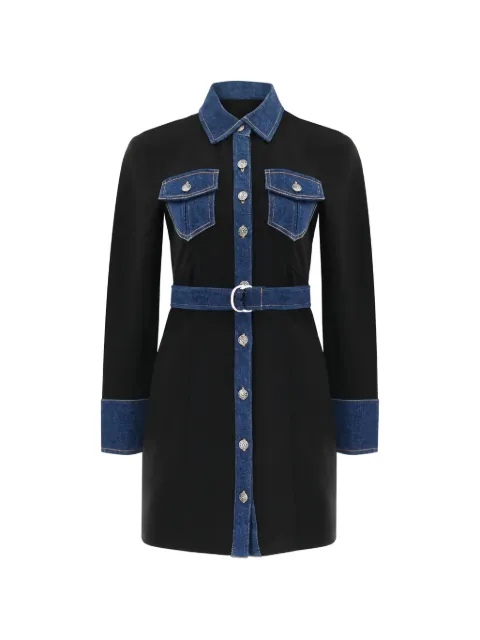 Cinq A Sept Aliza belted mini dress