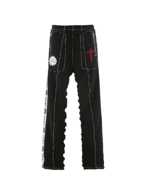 SAINT MXXXXXX x A Love Moment seam-detail trousers