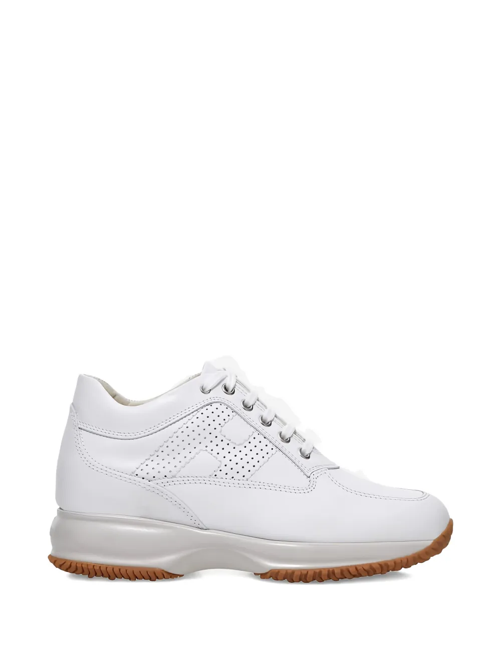 Hogan Interactive perforated sneakers Wit