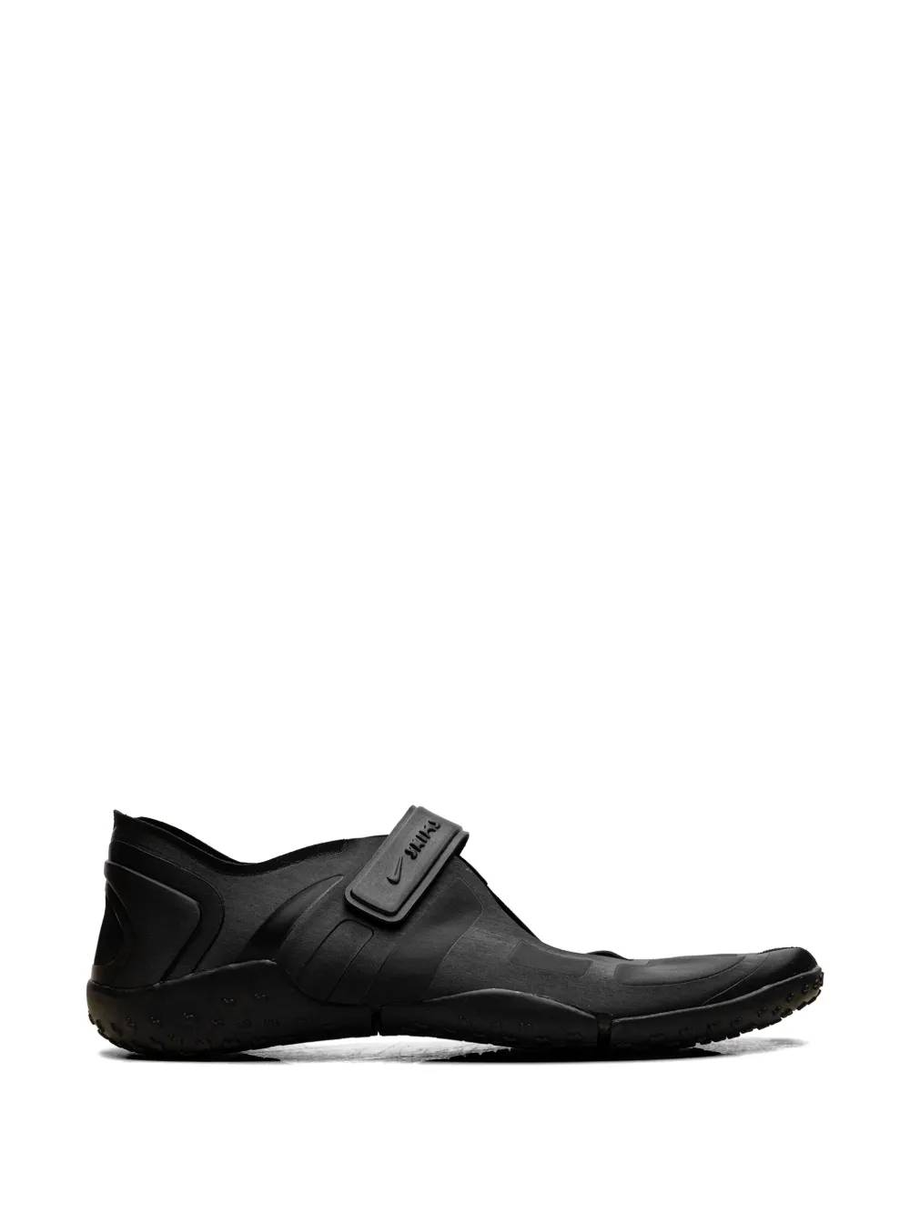 Nike satin strap sneakers - Schwarz