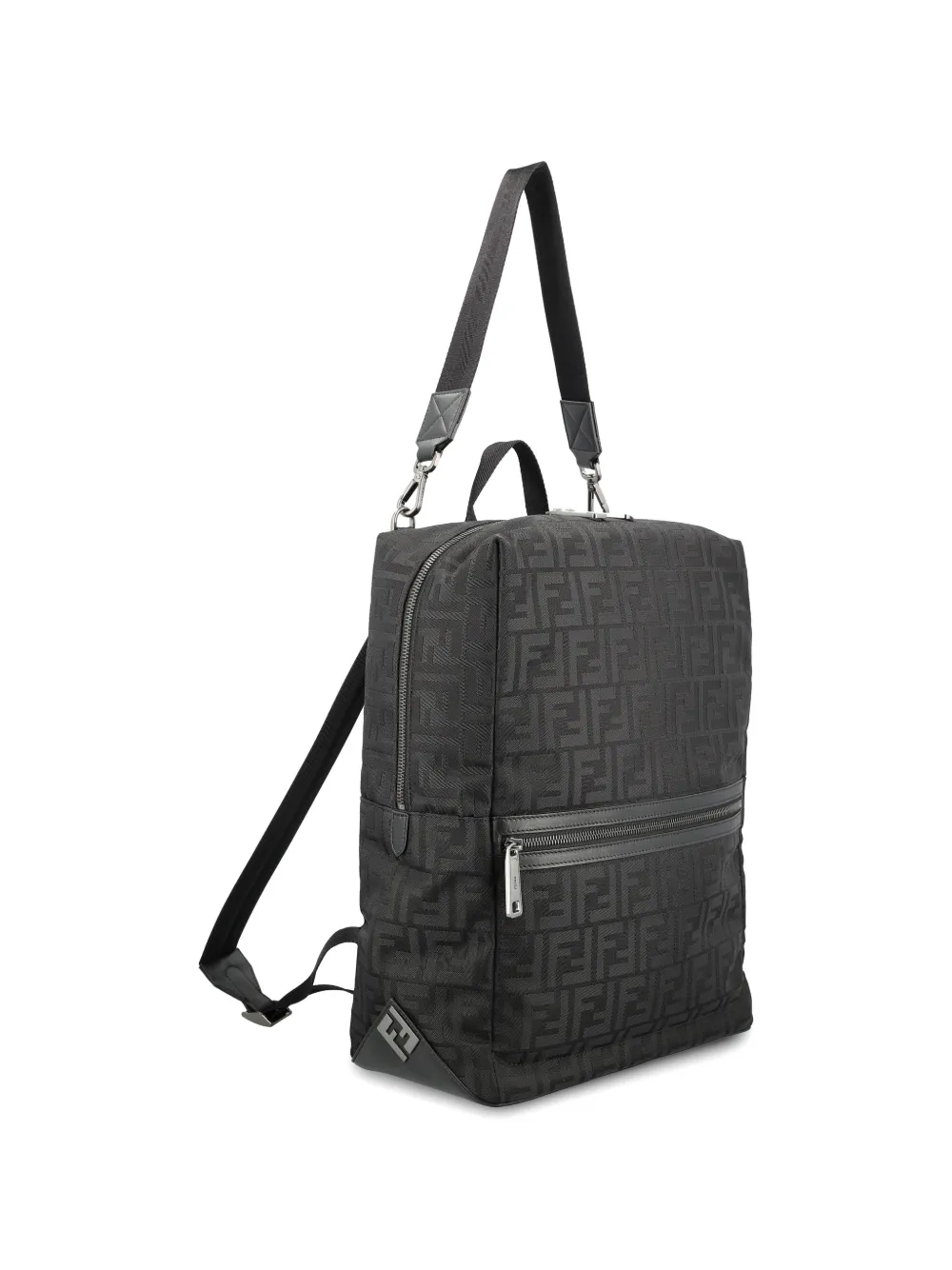 FENDI Lui rugzak met FF-monogram Zwart